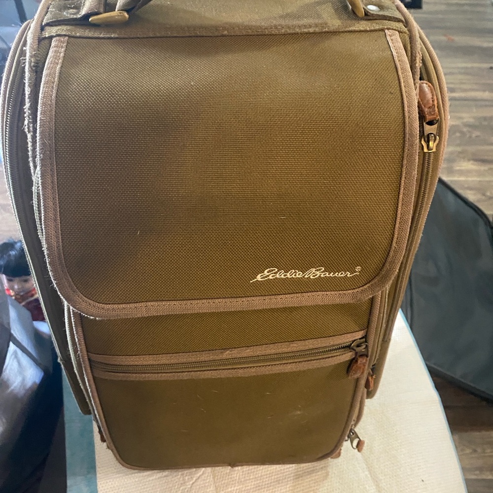 Eddie Bauer Tan Men's Travel Bag